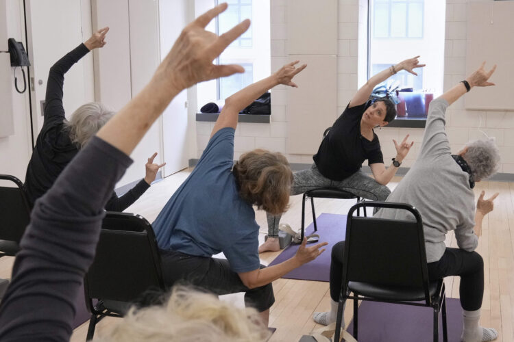 Emotional well-being. Fall prevention.  Chair yoga has a lot to offer people of all ages